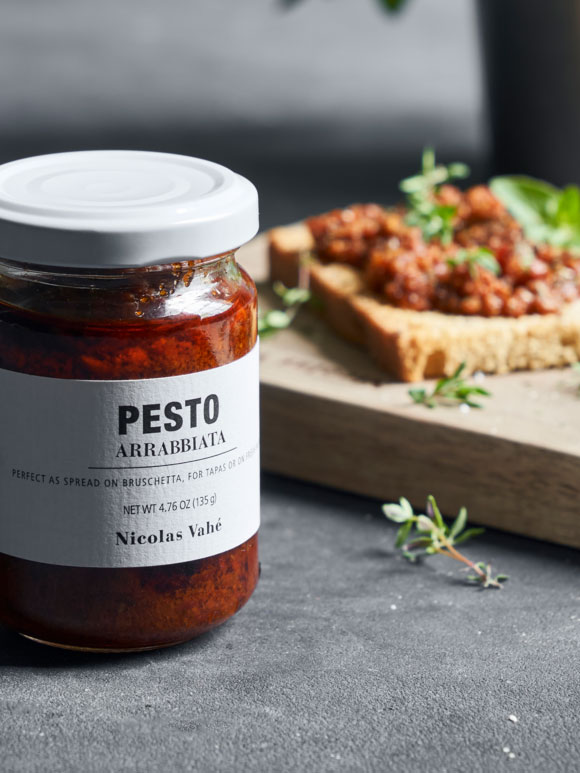 Nicolas Vahe - 107650031, Arrabiata pesto