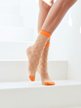 Hype The Detail - Sockslogo orange, Strømper