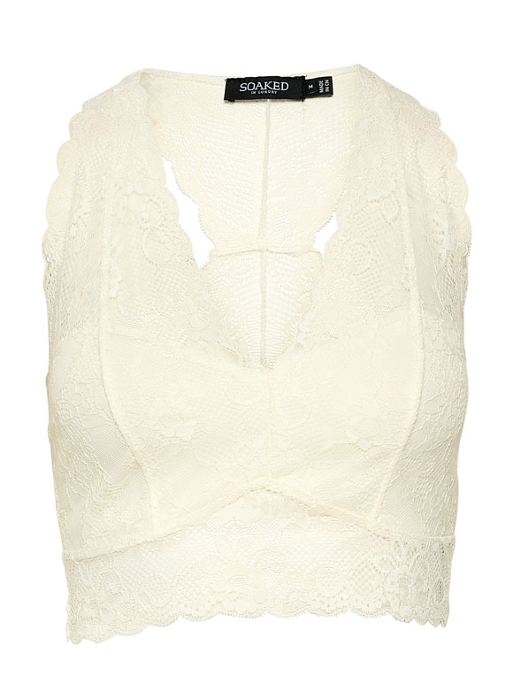 Soaked - SLDolly off white, Blonde Top