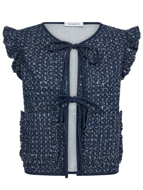 Co couture - SequinCC Denim, Vest